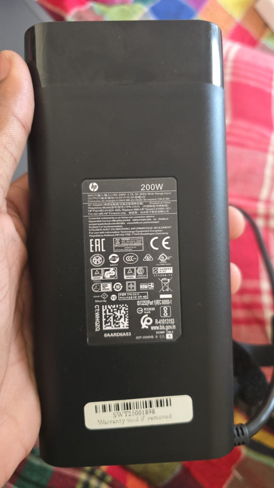 Charger and all accessories part